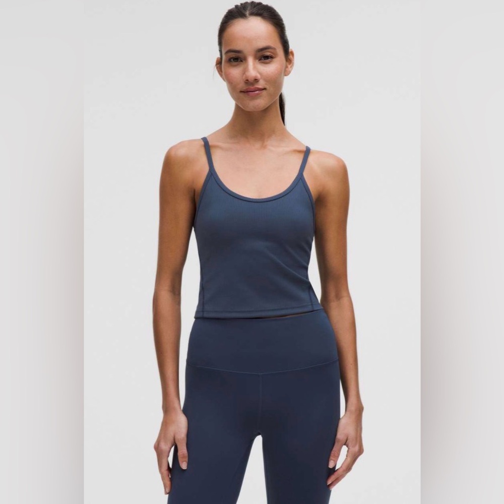 192. Lululemon Wunder Train U-Neck Strappy Ribbed Tank Top